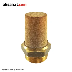 اگزوز کله قندی پنوماتیک برنجی قطعه ای است که از آن برای کاهش صدای باد هنگام خروج از یک حفره استفاده می شود کارکرد این قطعه دو طرفه بوده و از ورود هرگونه آلودگی هم جلوگیری می کند - علی صنعت