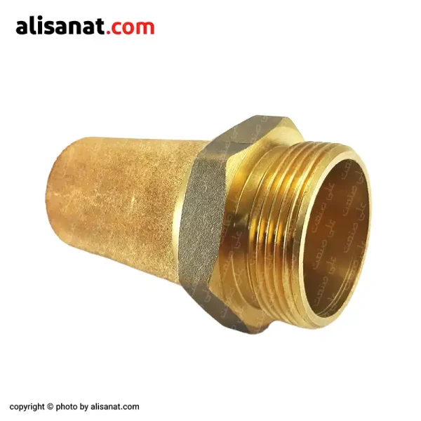 اگزوز کله قندی پنوماتیک برنجی قطعه ای است که از آن برای کاهش صدای باد هنگام خروج از یک حفره استفاده می شود کارکرد این قطعه دو طرفه بوده و از ورود هرگونه آلودگی هم جلوگیری می کند - علی صنعت
