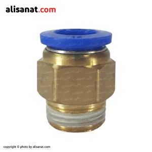 اتصال پنوماتیک مستقیم تفلونی نوعی اتصال پر مصرف پنوماتیک است که با بدنه برنجی و چنگک های قوی خود می تواند شیلنگ پنوماتیک را در محل مورد نظر آببند کند
