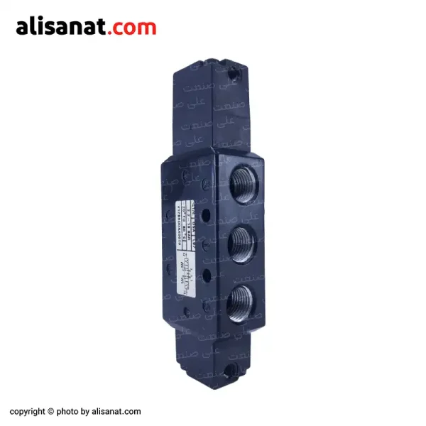 شیر سیگنال نورگرن 3-5 وسط بسته یک شیر کتابی ساخت کشور آمریکا است که با دنده 1/4 اینچی که دارد موضع وسط آن بسته بوده و در حالت بدون فرمان سیلندر در همان وضعیت می ایستد