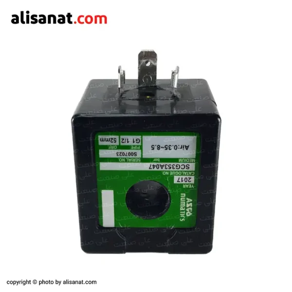 بوبین شیر برقی بک فیلتر آسکو سری 400425 نوعی از بوبین شیر برقی های بک فیلتر با تنه ای بزرگ تر است که برای سایز های مختلف از بک فیلتر های پنوماتیک آسکو و طرح آسکو از آن استفاده می شود و در ولتاژ های گوناگونی در فروشگاه علی صنعت موجود می باشد