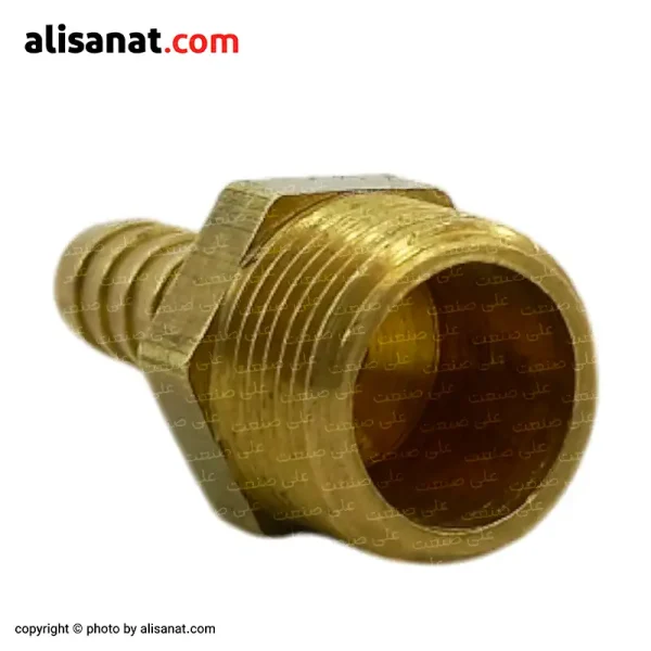 سر شیلنگی برنجی یک اتصال برنجی برای متصل کردن یک شیلنگ به یک محل دارای رزوه استاندارد است ، دندانه های این سر شیلنگی به دیواره داخلی شیلنگ فیکس شده و مانع از خارج شدن شیلنگ می شود