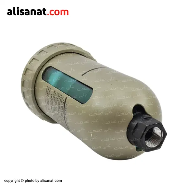 فیلتر ته خطی پنوماتیک نوعی فیلتر است که از آن برای جمع آوری آب جمع شده در انتهای یک مدار پنوماتیک استفاده می شود زیرا هوای اطرافمان دارای رطوبت است و این رطوبت نیز در هنگام فشرده سازی هوا به سیستم پنوماتیک وارد می شود که برای سیستم مضر بوده و باید به طرق مختلف از سیستم حذف گردد