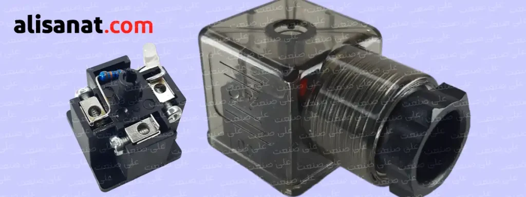 سوکت شیر برقی وسیله ای است که به کمک آن سیم های برق به بوبین متصل می شوند
