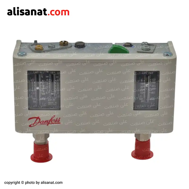 پرشر سوئیچ KP15 دانفوس یک سوئیچ دهنده دو جانبه برای حد بالا و پایین فشار است که در تاسیسات و چیلر ها کاربرد فراوانی دارد